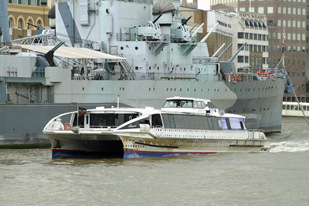 Hurricane Clipper - Thames Clippers -  Photo: © Ian Boyle - www.simplonpc.co.uk