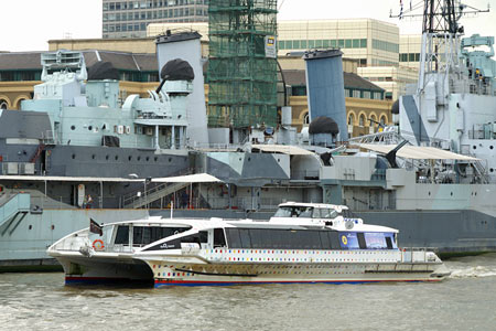 Hurricane Clipper - Thames Clippers -  Photo: © Ian Boyle - www.simplonpc.co.uk