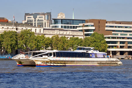 Hurricane Clipper - Thames Clippers -  Photo: © Ian Boyle - www.simplonpc.co.uk