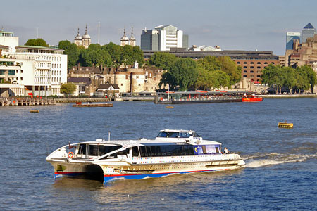 Hurricane Clipper - Thames Clippers -  Photo: © Ian Boyle - www.simplonpc.co.uk