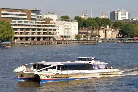 Hurricane Clipper - Thames Clippers -  Photo: © Ian Boyle - www.simplonpc.co.uk