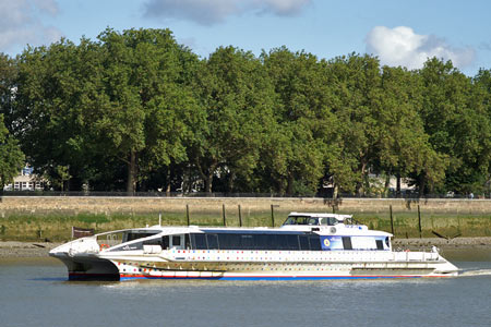 Hurricane Clipper - Thames Clippers -  Photo: © Ian Boyle - www.simplonpc.co.uk