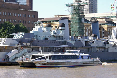 Hurricane Clipper - Thames Clippers -  Photo: © Ian Boyle - www.simplonpc.co.uk