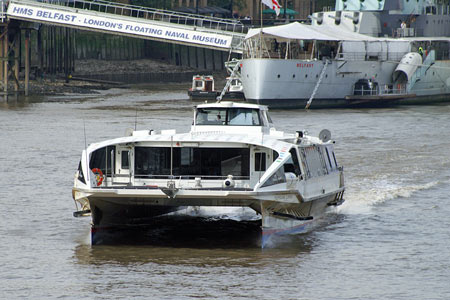 Hurricane Clipper - Thames Clippers -  Photo: © Ian Boyle - www.simplonpc.co.uk