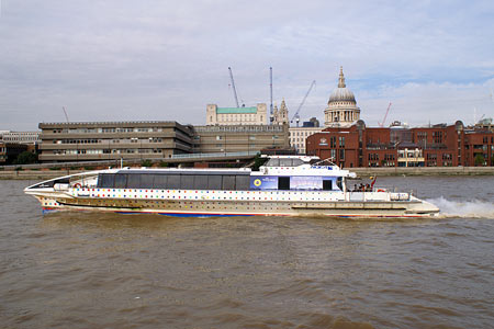 Hurricane Clipper - Thames Clippers -  Photo: © Ian Boyle - www.simplonpc.co.uk