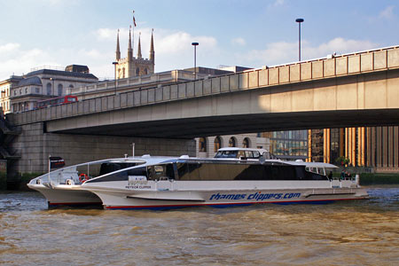 Meteor Clipper - Thames Clippers -  Photo: ©2008 Ian Boyle - www.simplonpc.co.uk