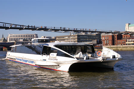 Meteor Clipper - Thames Clippers -  Photo: ©2008 Ian Boyle - www.simplonpc.co.uk