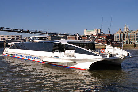 Meteor Clipper - Thames Clippers -  Photo: ©2008 Ian Boyle - www.simplonpc.co.uk