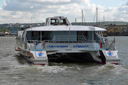 Monsoon Clipper - Thames Clippers - www.simplonpc.co.uk -  Photo: © 2007 Ian Boyle