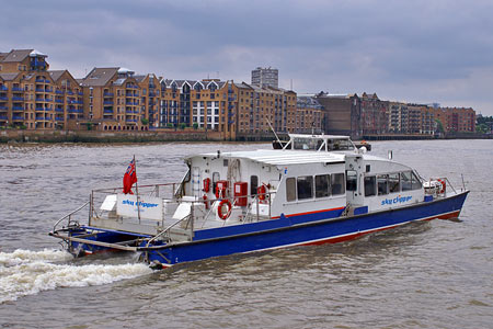 Sky Clipper - Thames Clippers -  Photo: © Ian Boyle - www.simplonpc.co.uk