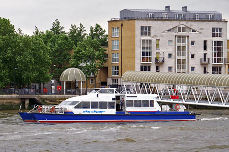 Sky Clipper - Thames Clippers -  Photo: © Ian Boyle - www.simplonpc.co.uk