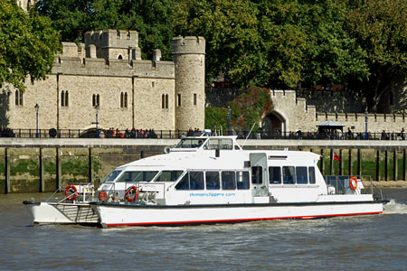 Sky Clipper - Thames Clippers -  Photo: © Ian Boyle - www.simplonpc.co.uk