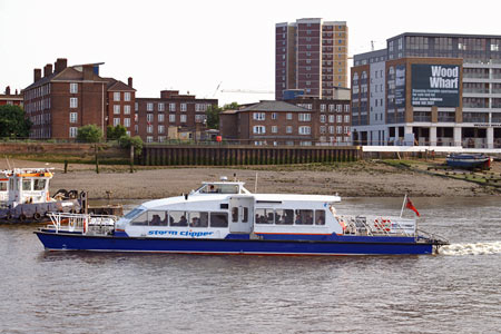 Storm Clipper - Thames Clippers -  Photo: © Ian Boyle - www.simplonpc.co.uk