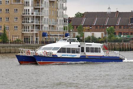 Storm Clipper - Thames Clippers -  Photo: © Ian Boyle - www.simplonpc.co.uk