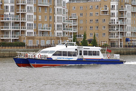 Storm Clipper - Thames Clippers -  Photo: © Ian Boyle - www.simplonpc.co.uk