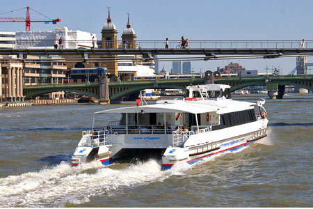 Sun Clipper - Thames Clippers -  Photo: © Ian Boyle - www.simplonpc.co.uk