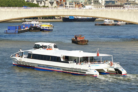 Sun Clipper - Thames Clippers -  Photo: © Ian Boyle - www.simplonpc.co.uk