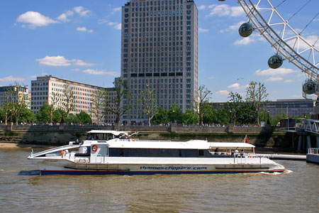 Sun Clipper - Thames Clippers -  Photo: © Ian Boyle - www.simplonpc.co.uk