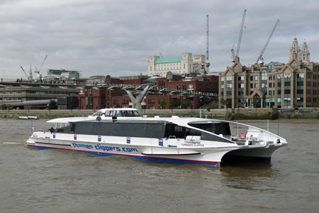 Tornado Clipper - Thames Clippers -  Photo: © Ian Boyle - www.simplonpc.co.uk