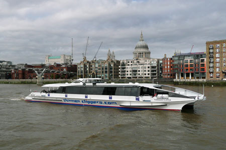 Tornado Clipper - Thames Clippers -  Photo: © Ian Boyle - www.simplonpc.co.uk