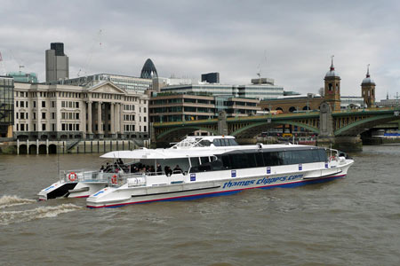 Tornado Clipper - Thames Clippers -  Photo: © Ian Boyle - www.simplonpc.co.uk