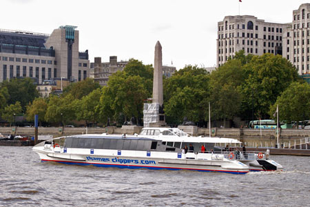 Tornado Clipper - Thames Clippers -  Photo: © Ian Boyle - www.simplonpc.co.uk