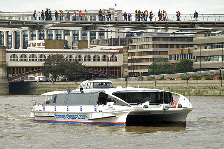 Tornado Clipper - Thames Clippers -  Photo: © Ian Boyle - www.simplonpc.co.uk