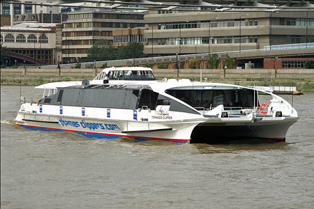 Tornado Clipper - Thames Clippers -  Photo: © Ian Boyle - www.simplonpc.co.uk