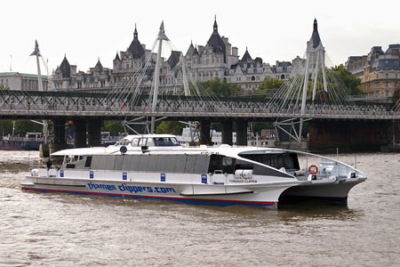 Tornado Clipper - Thames Clippers -  Photo: © Ian Boyle - www.simplonpc.co.uk