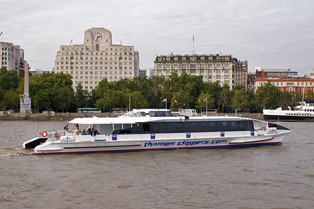 Tornado Clipper - Thames Clippers -  Photo: © Ian Boyle - www.simplonpc.co.uk