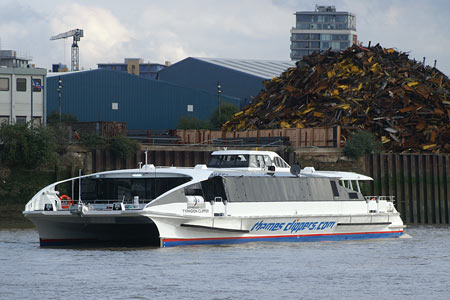 Typhoon Clipper - Thames Clippers - www.simplonpc.co.uk -  Photo: © 2007 Ian Boyle