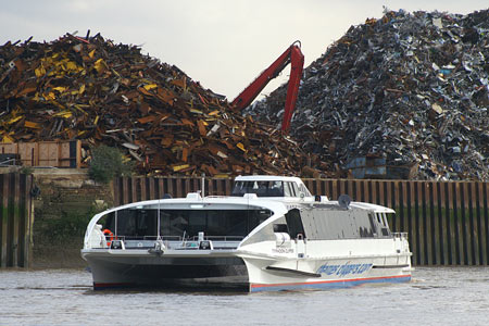 Typhoon Clipper - Thames Clippers - www.simplonpc.co.uk -  Photo: © 2007 Ian Boyle