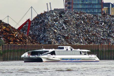 Typhoon Clipper - Thames Clippers - www.simplonpc.co.uk -  Photo: © 2007 Ian Boyle