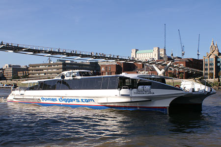 Typhoon Clipper - Thames Clippers - www.simplonpc.co.uk -  Photo: © 2007 Ian Boyle