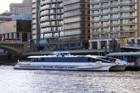 Typhoon Clipper - Thames Clippers - www.simplonpc.co.uk -  Photo: © 2007 Ian Boyle