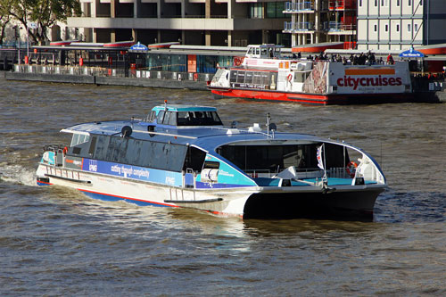 MONSOON CLIPPER - Thames Clipper - www.simplonpc.co.uk - Photo:  Ian Boyle, 16th October 2012