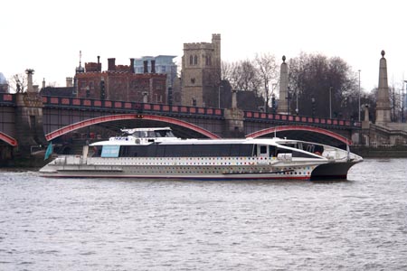 Hurricane Clipper - Thames Clippers -  Photo: © Ian Boyle - www.simplonpc.co.uk