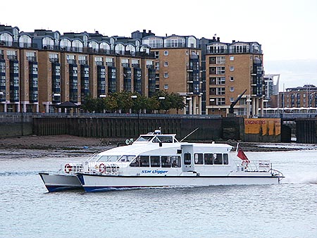 Star Clipper - Thames Clippers -  Photo: © Ian Boyle - www.simplonpc.co.uk