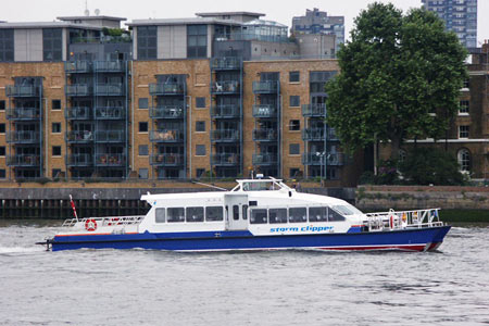 Storm Clipper - Thames Clippers -  Photo: © Ian Boyle - www.simplonpc.co.uk