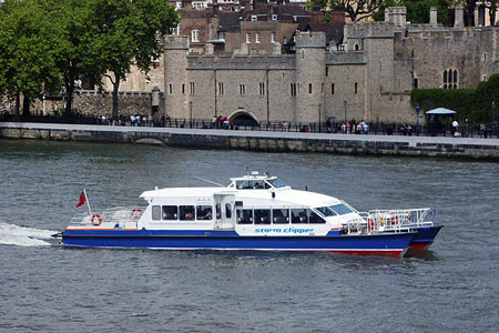 Storm Clipper - Thames Clippers -  Photo: © Ian Boyle - www.simplonpc.co.uk