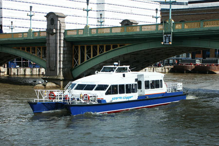 Storm Clipper - Thames Clippers -  Photo: © Ian Boyle - www.simplonpc.co.uk