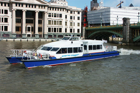 Storm Clipper - Thames Clippers -  Photo: © Ian Boyle - www.simplonpc.co.uk