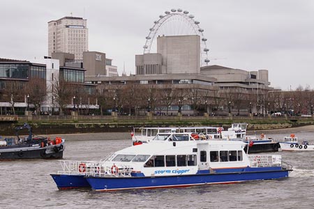 Storm Clipper - Thames Clippers -  Photo: © Ian Boyle - www.simplonpc.co.uk