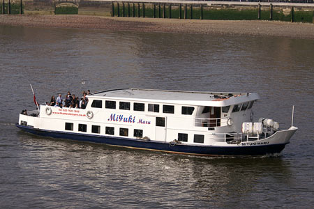 MIKUKI MARU of Westminster Party Boats - Photo:  Ian Boyle, 13th April 2007