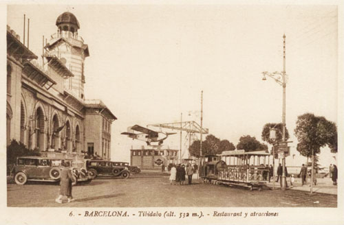 Barcelona - Tibidabo - www.simplompc.co.uk - Simplon Postcards