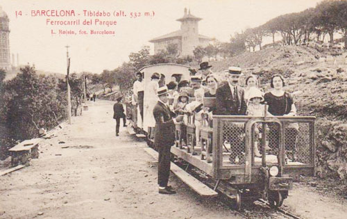 Barcelona - Tibidabo - www.simplompc.co.uk - Simplon Postcards