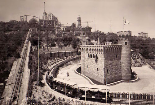 Barcelona - Tibidabo - www.simplompc.co.uk - Simplon Postcards