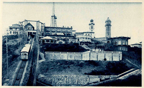 Barcelona - Tibidabo Funicular - www.simplompc.co.uk - Simplon Postcards