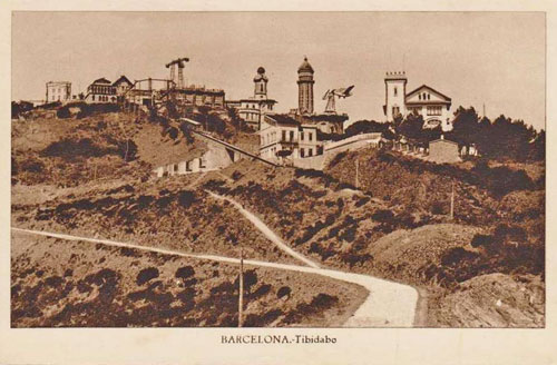 Barcelona - Tibidabo Funicular - www.simplompc.co.uk - Simplon Postcards