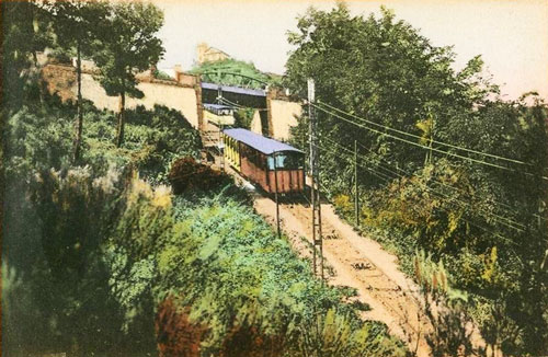 Barcelona - Tibidabo Funicular - www.simplompc.co.uk - Simplon Postcards